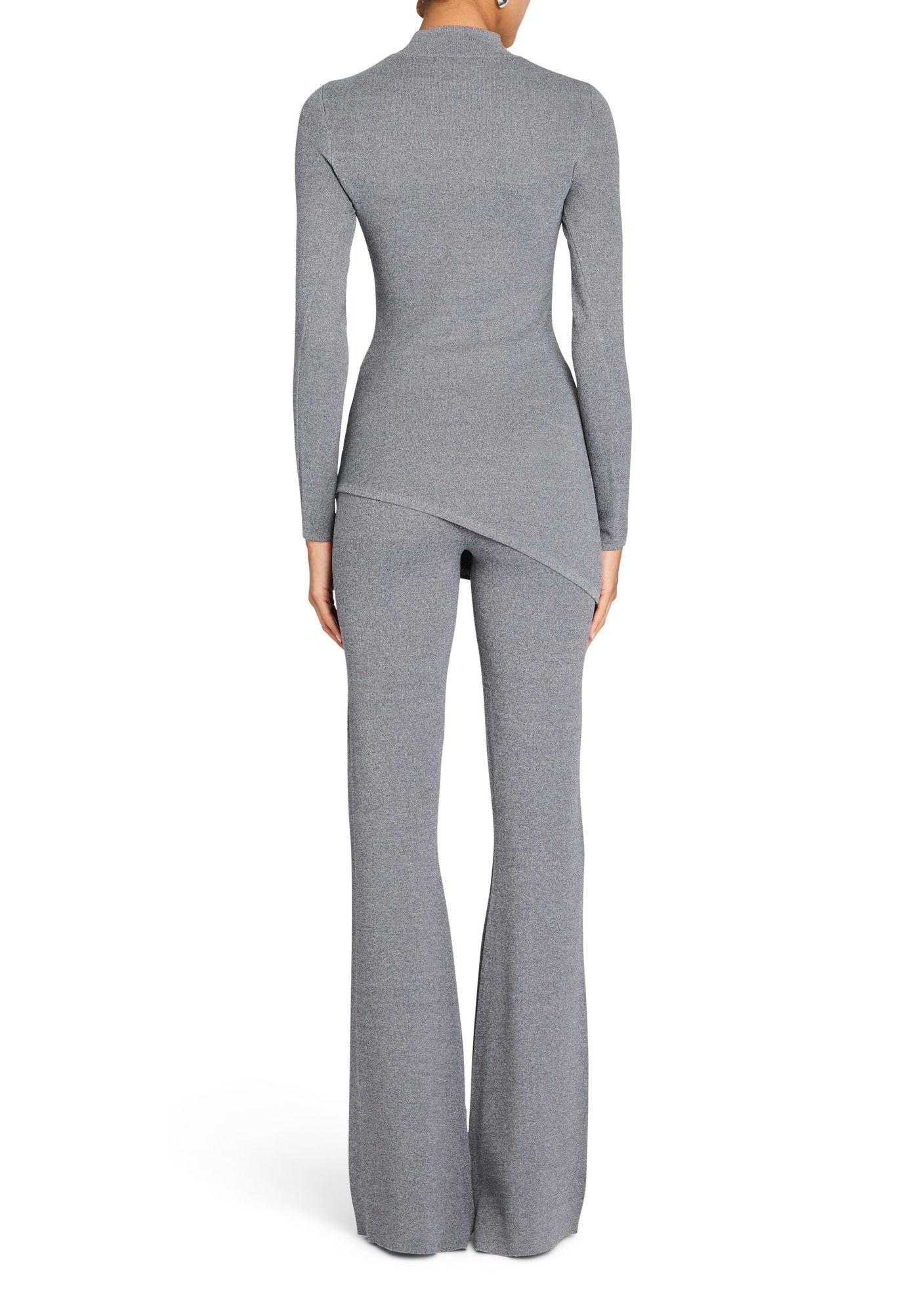 Womens | Michi Knit Top | Heathered Grey