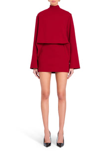 Womens | Mave Mini Dress | Ruby Red