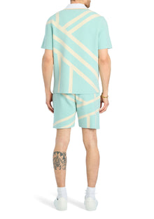 Mens | Zeppelin Short | SeaGlass/Pale Yellow