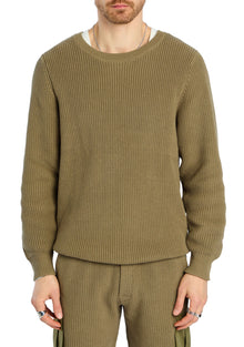 Mens | Vernon Sweater | Khaki Green