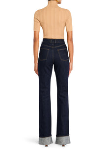 Womens | Ashton High Rise Slim Flare Jean | Rinse