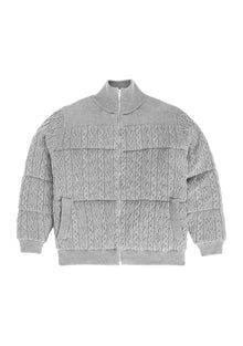 Unisex | Levi Knit Puffer | Heathered Grey