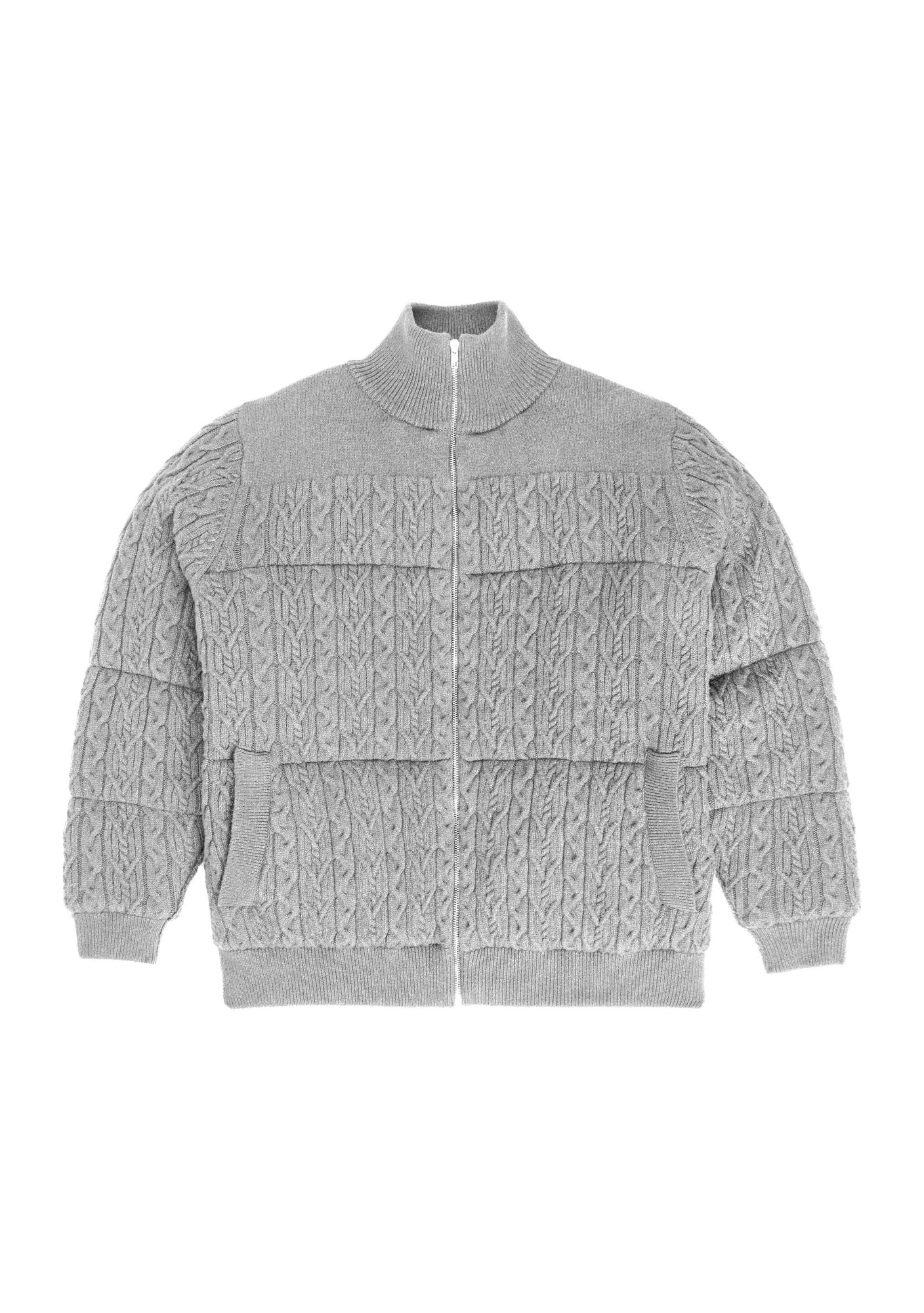 Unisex | Levi Knit Puffer | Heathered Grey