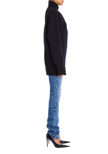 Womens | Dessa Chunky Knit Sweater | Black