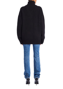 Womens | Dessa Chunky Knit Sweater | Black