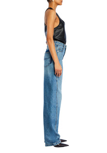 Womens | Nina Vegan Leather Bodysuit | Black