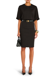 Womens | Liv Midi Skirt | Black