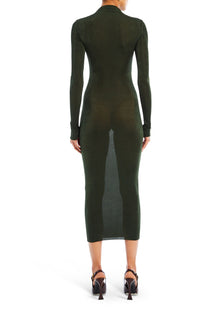 Womens | Bailey Midi Dress | Forest Green