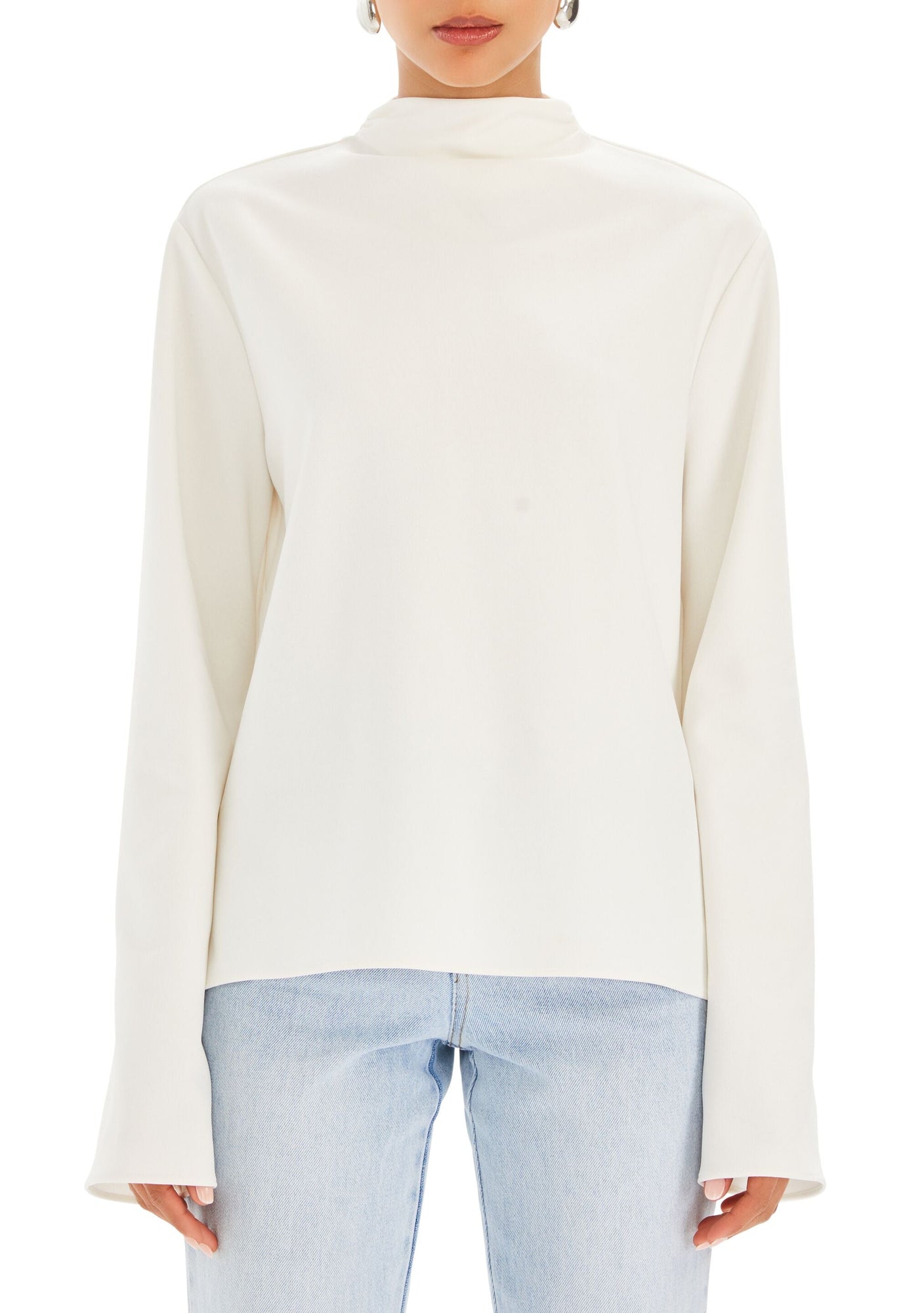 Womens | Carla Blouse | Eggshell
