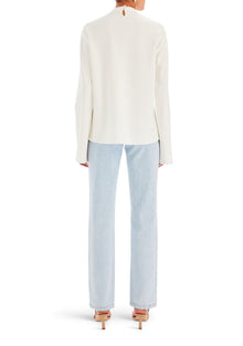 Womens | Carla Blouse | Eggshell