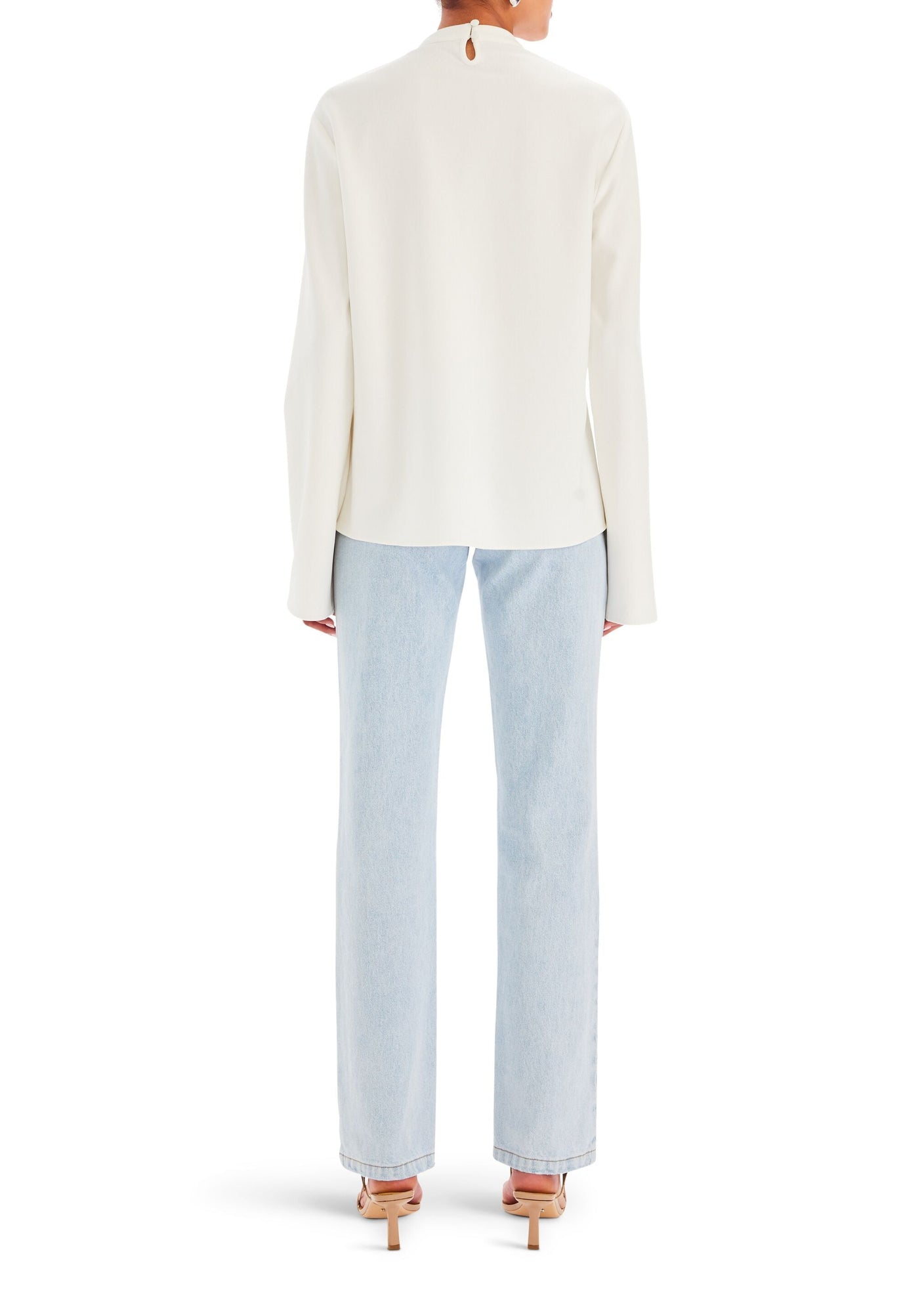Womens | Carla Blouse | Eggshell