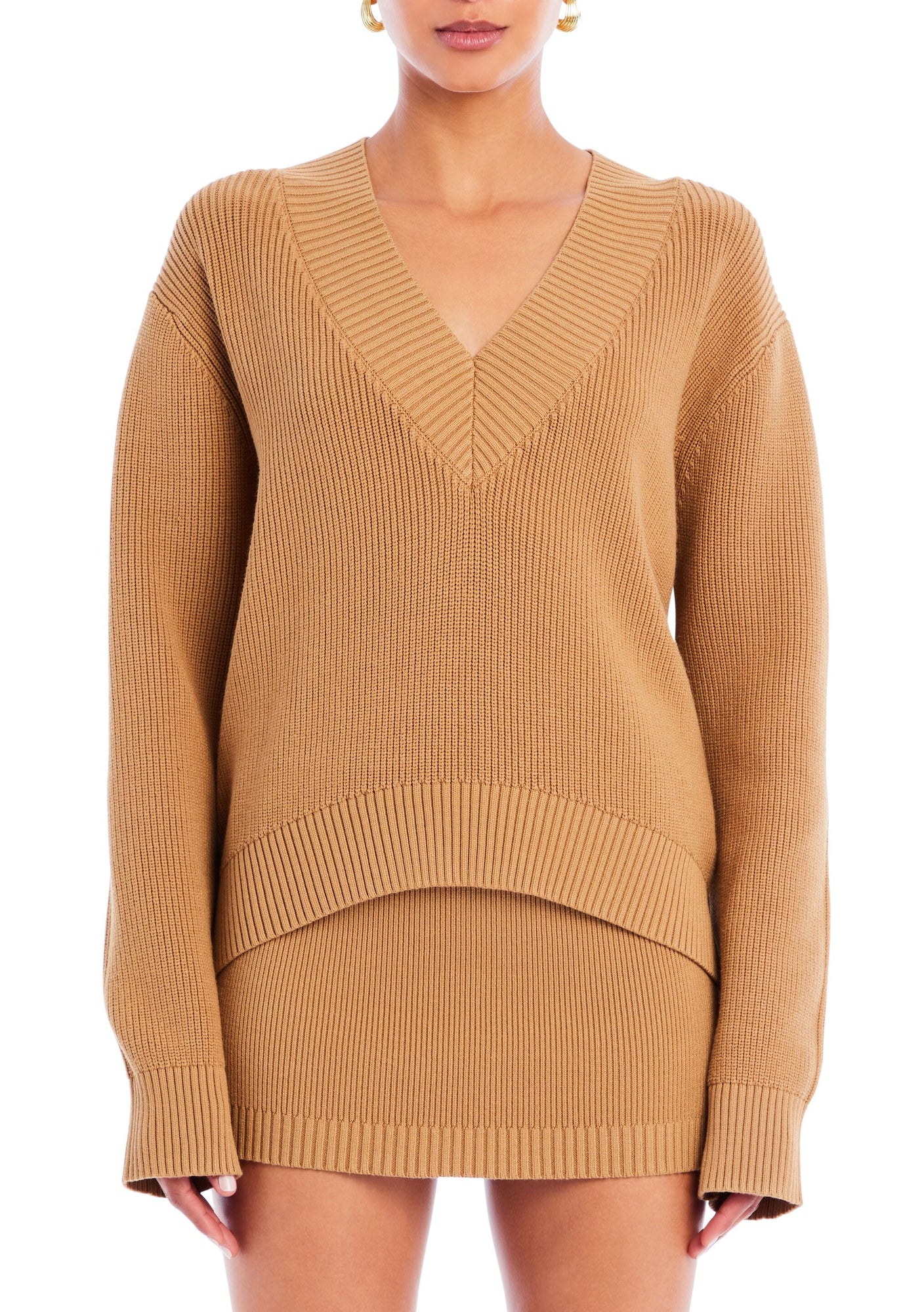 Womens | Cider Sweater | Dark Tan