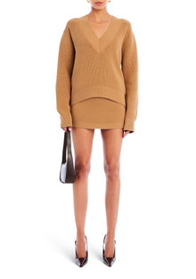 Womens | Cider Sweater | Dark Tan