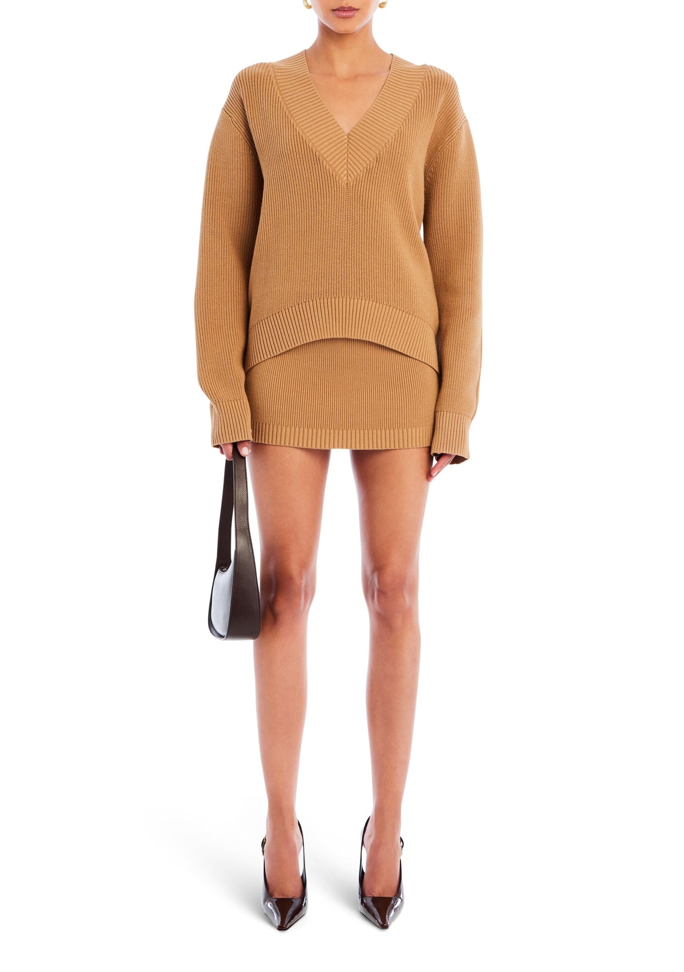 Womens | Cider Sweater | Dark Tan