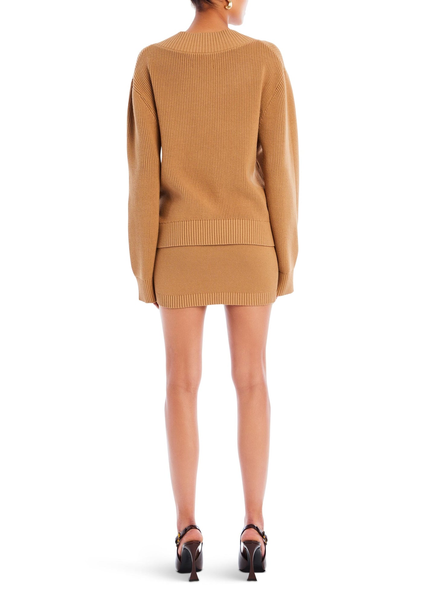 Womens | Cider Sweater | Dark Tan