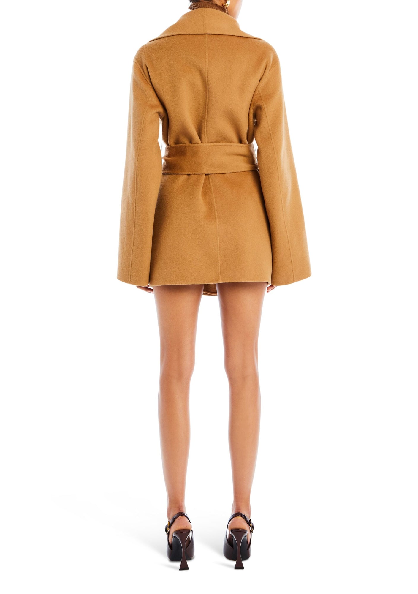 Womens | Dulcetta Wool Coat | Camel