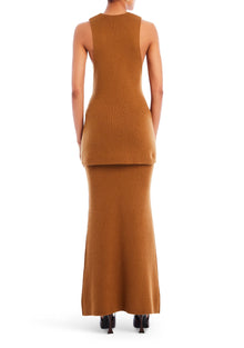 Womens | Honey Knit Tunic | Camel
