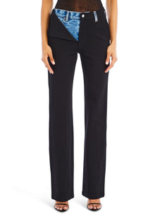 Womens | Natalie Pant | Black/Denim