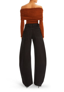 Womens | Nora Top | Toffee