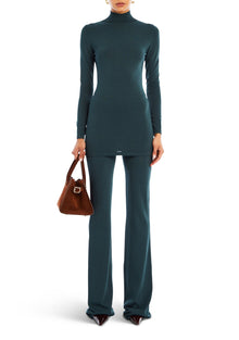 Womens | Romina Knit Top | Forest Green