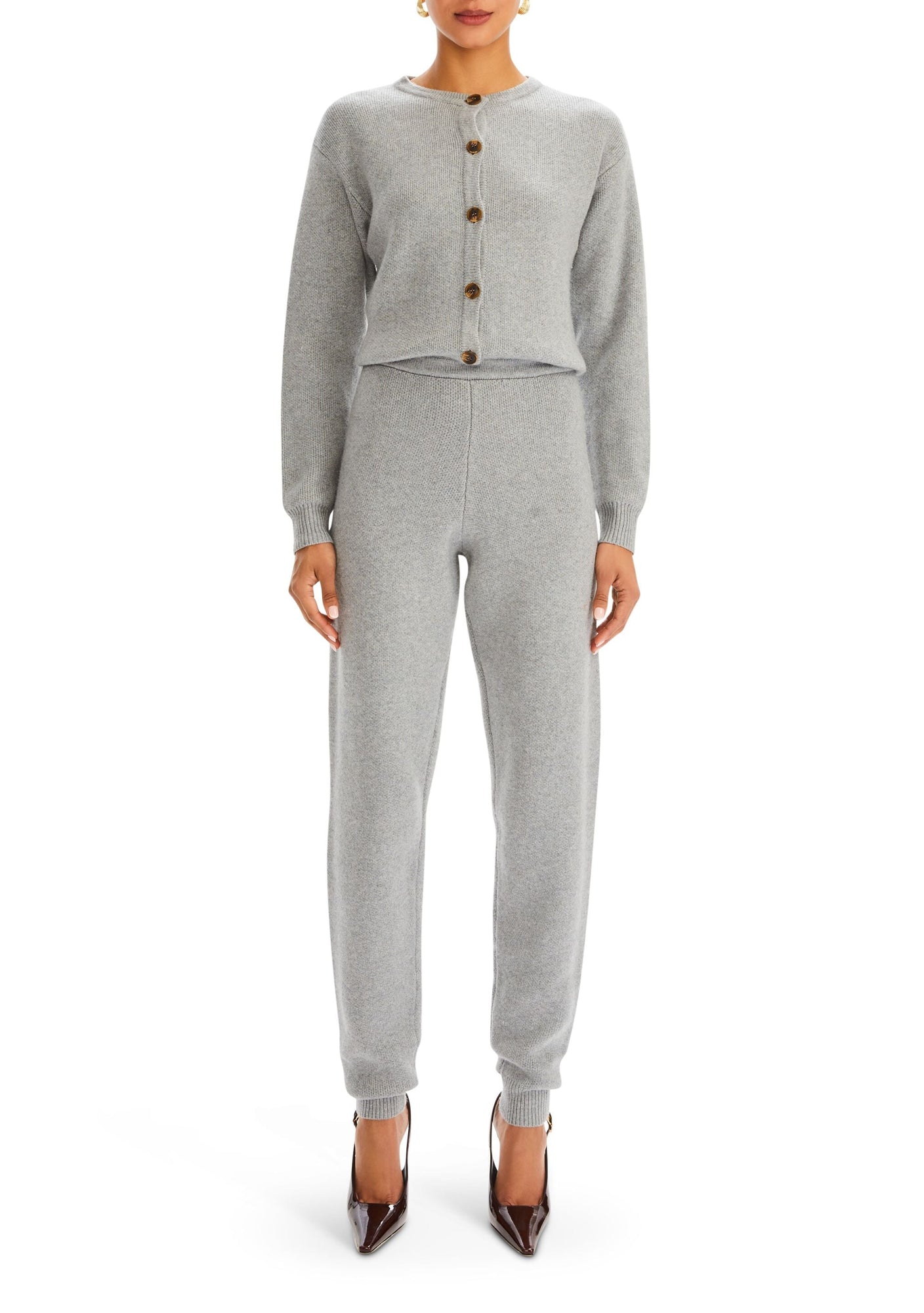Womens | Wren Jumpsuit | Heathered Grey