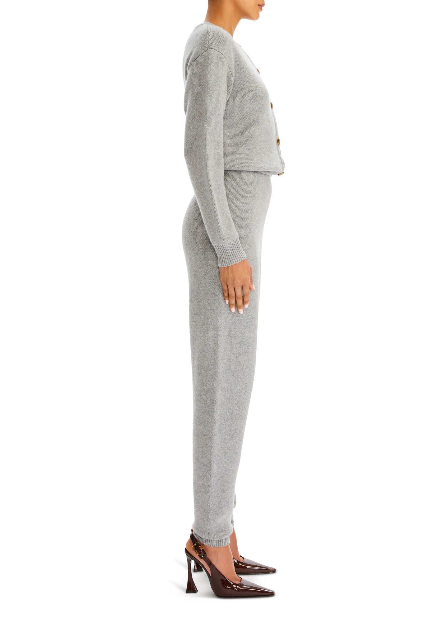 Womens | Wren Jumpsuit | Heathered Grey