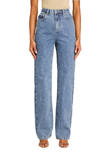 Womens | Brooklyn High Rise Straight Jean | Lakeside