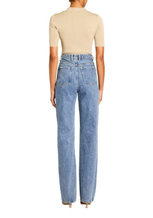 Womens | Brooklyn High Rise Straight Jean | Lakeside