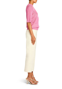 Womens | Kirt Wide Leg Cropped Jean | Eggshell