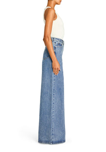 Womens | Lena Ultra Wide Leg Jean | Lakeside