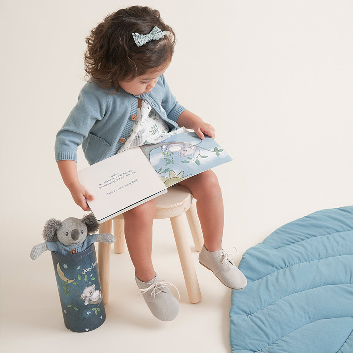 Unisex | Koala Wishes Board Book | Blue