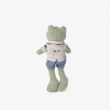Unisex | Fred the Frog Boxed Plush Rattle Toy | Green