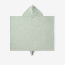 Boys | Dinosaur Hooded Baby Bath Wrap | Sage