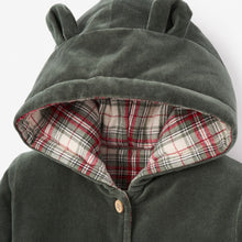 Unisex | Tartan Reversible Coat | Green