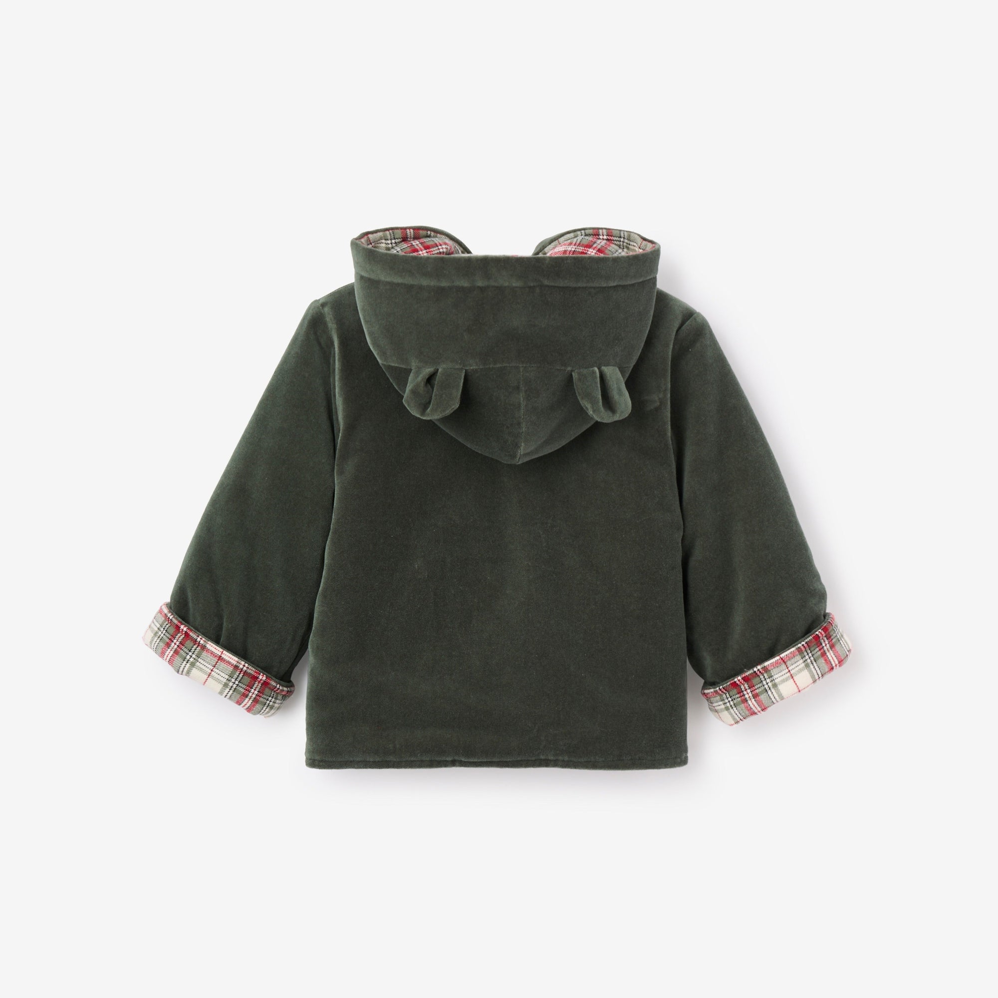 Unisex | Tartan Reversible Coat | Green