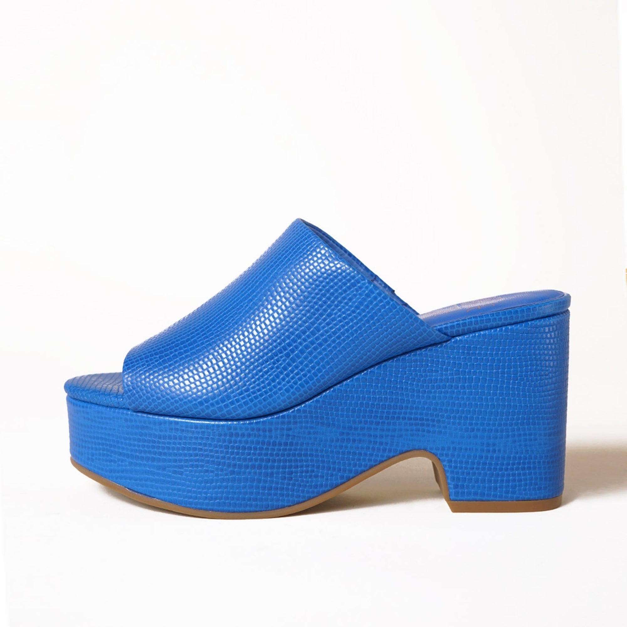 Ellery Platform Sandal | Azure