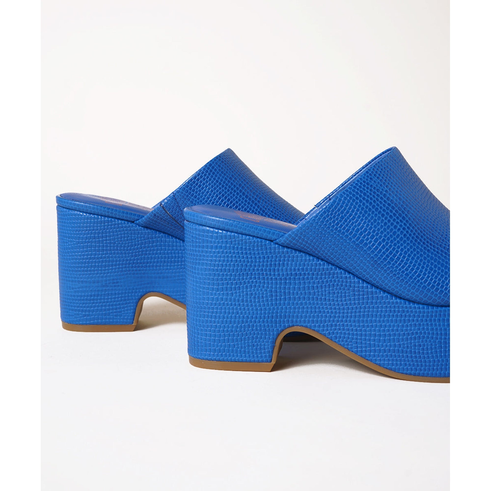 Ellery Platform Sandal | Azure