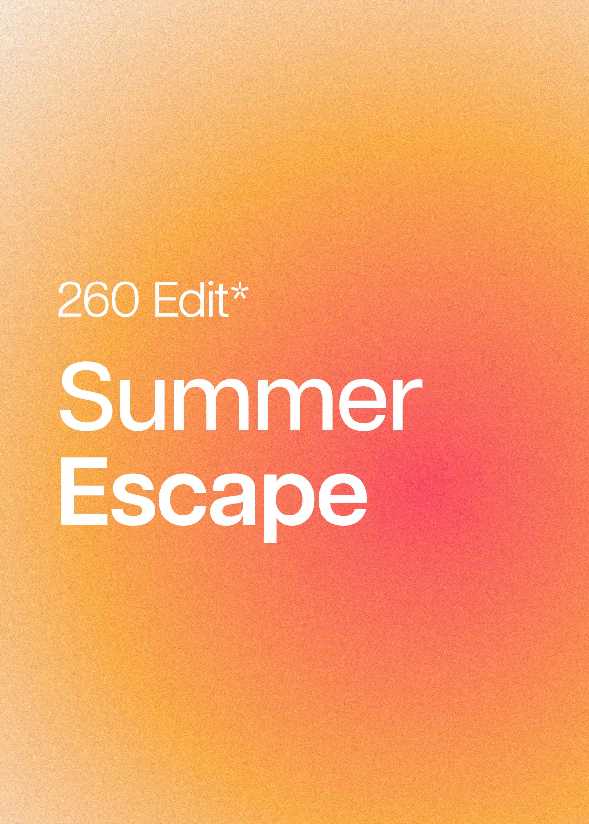 [IC] 260 Edit : Summer Escape Line Pass, Dallas
