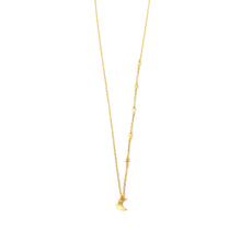 Crescent Star Necklace | Gold Plated