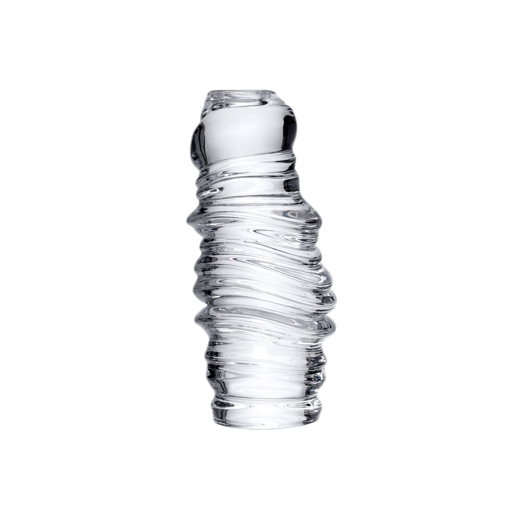 Eos Candle Holder - Long | Clear Crystal