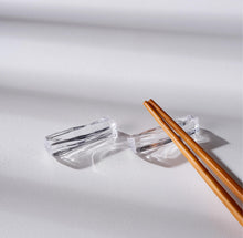 Eos Cutlery Rests | Clear Crystal | Set of 4