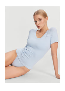 Essential String Thong | Sky Blue