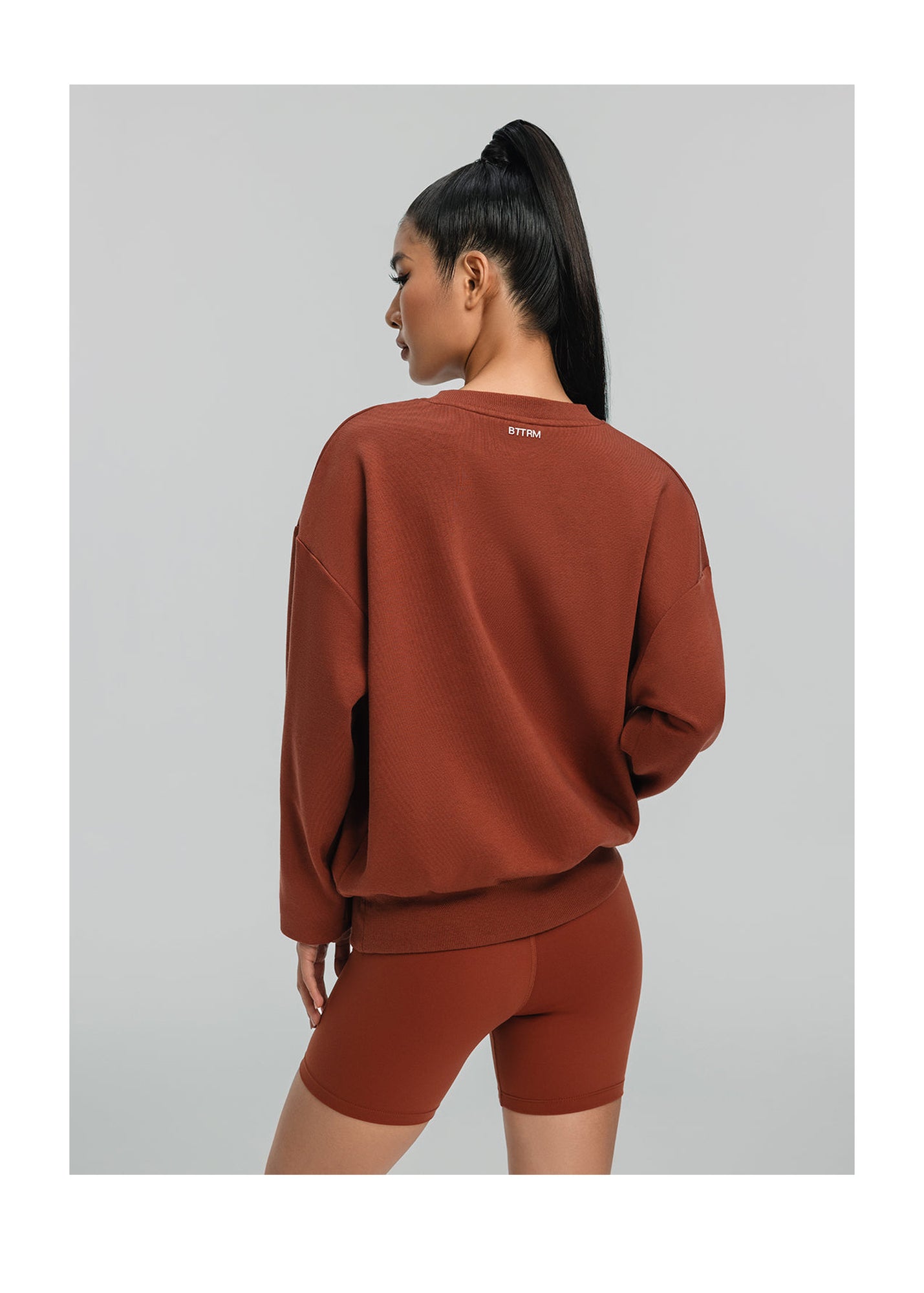 Everyday Active Sweatshirt | Rust Brown