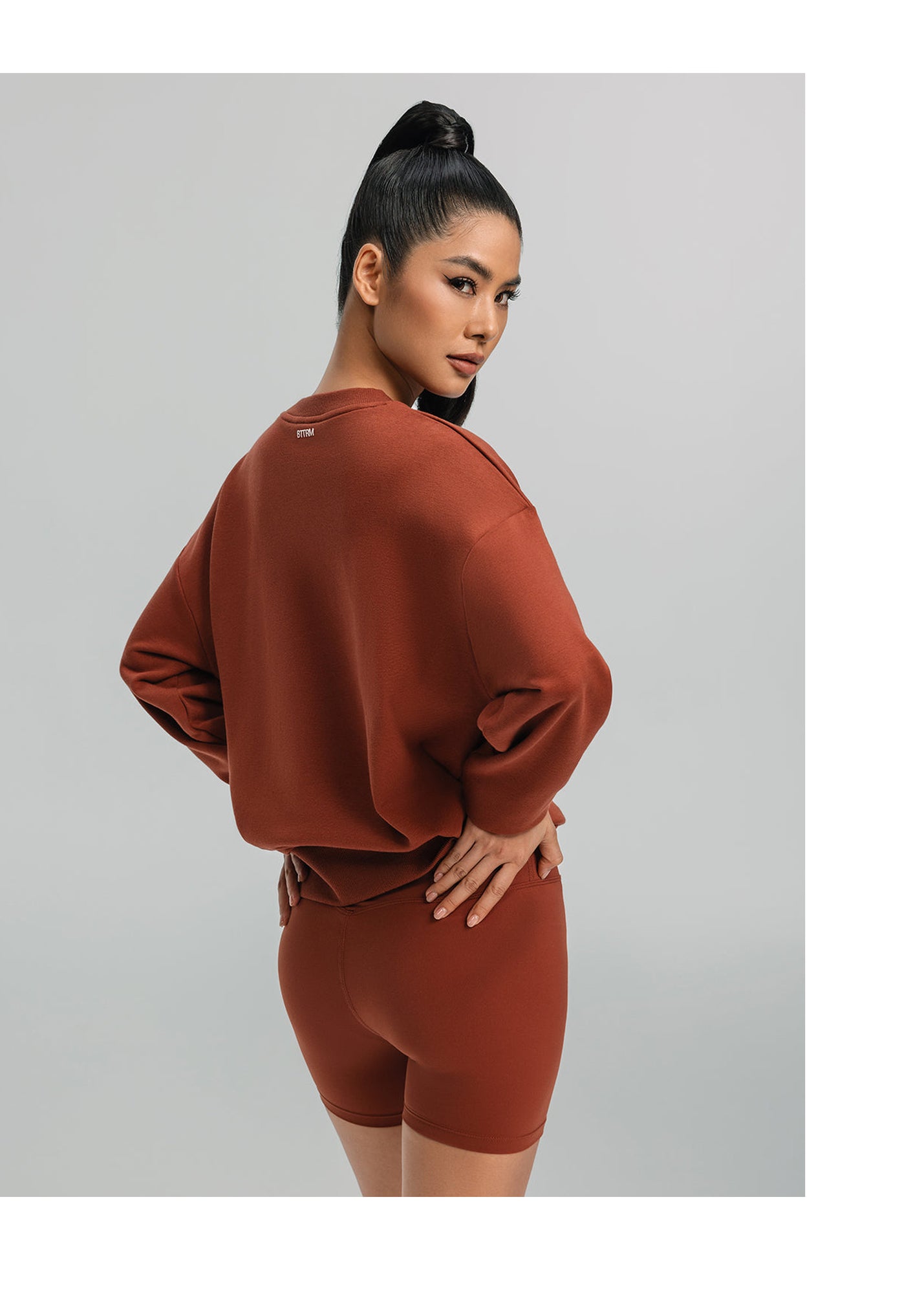 Everyday Active Sweatshirt | Rust Brown