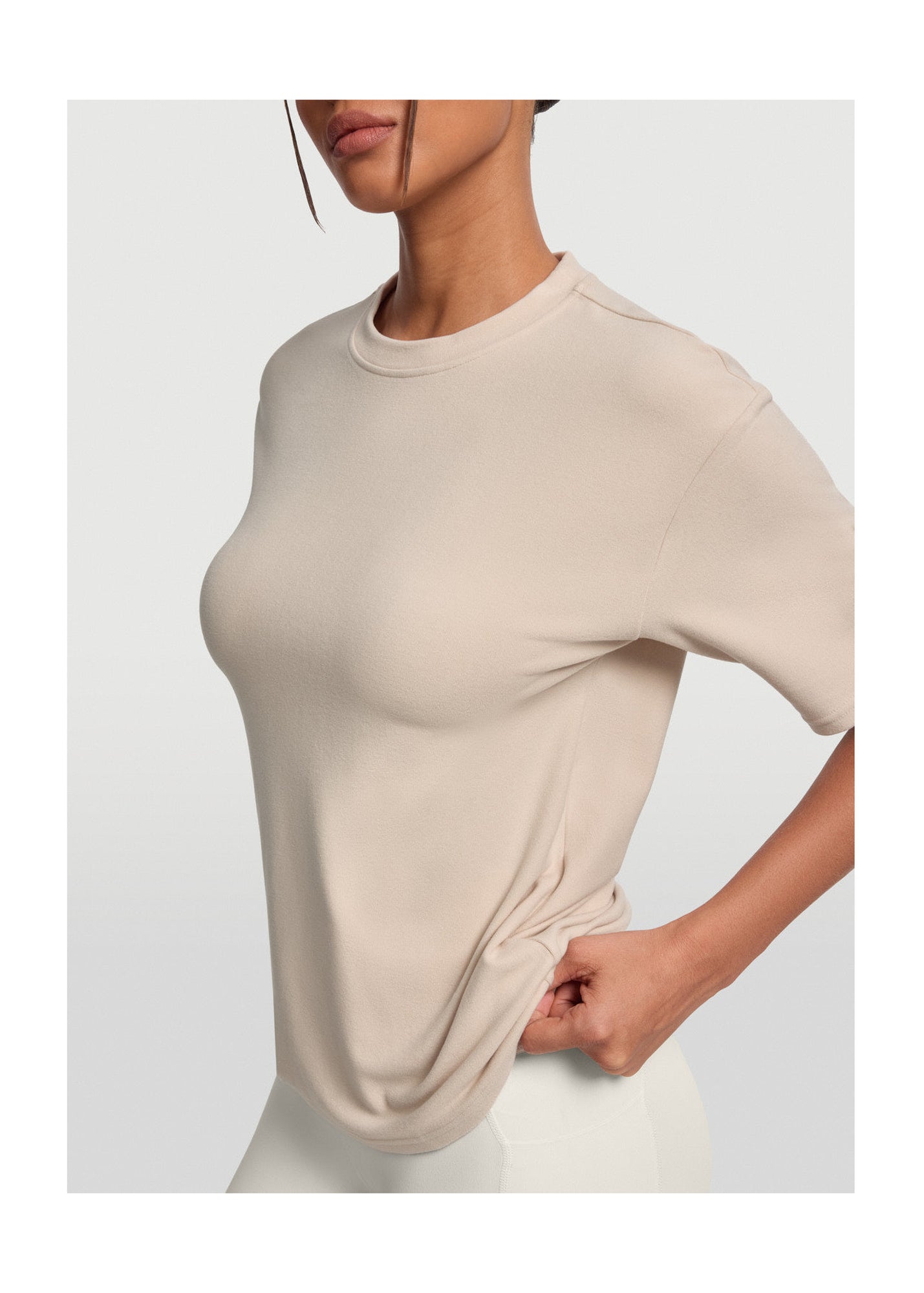 Everyday Relaxed T-Shirt | Oat Milk