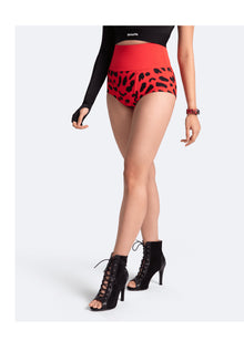 Extra Support Micro Shorts | Red Leo