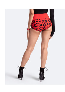 Extra Support Micro Shorts | Red Leo