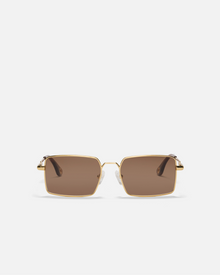 Eze Sunglasses | Gold | Smokey Grey Lens