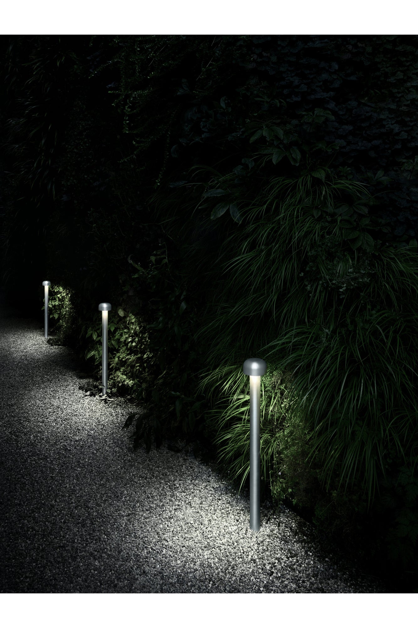 Bellhop Outdoor Bollard H33.4" 3000K | Forest Green