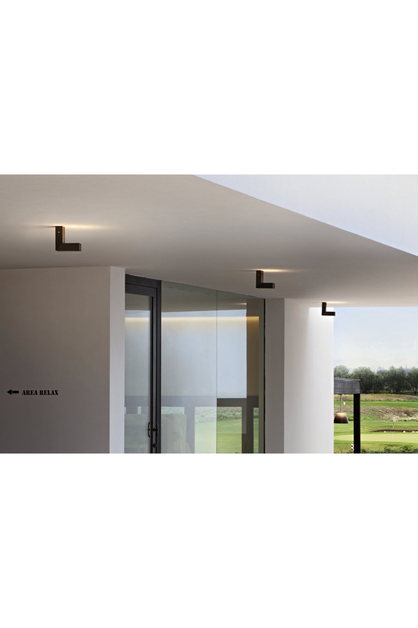 45 Adj Outdoor Floor 1 LED | Black